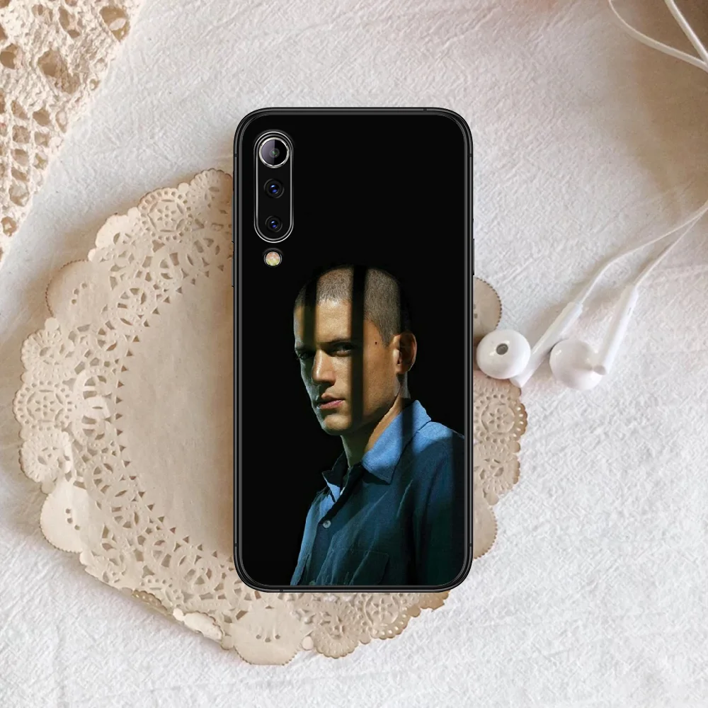 

Prison Break Phone case For Xiaomi Mi note 10 A3 9 MAX 3 A2 8 9 Lite Pro ultra black Coque Pretty Back Luxury Prime Fashion