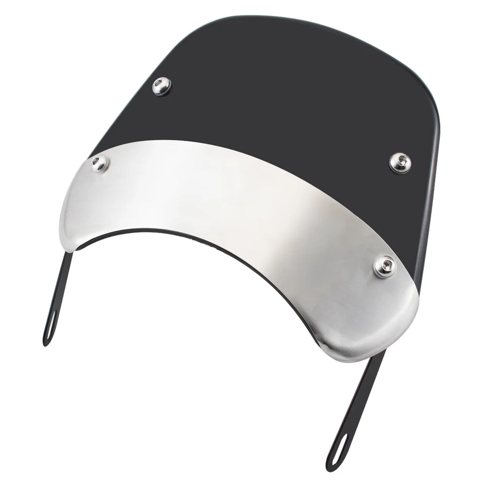 Козырек ветрового стекла Cafe Racer в стиле ретро компактный спортивный дефлектор