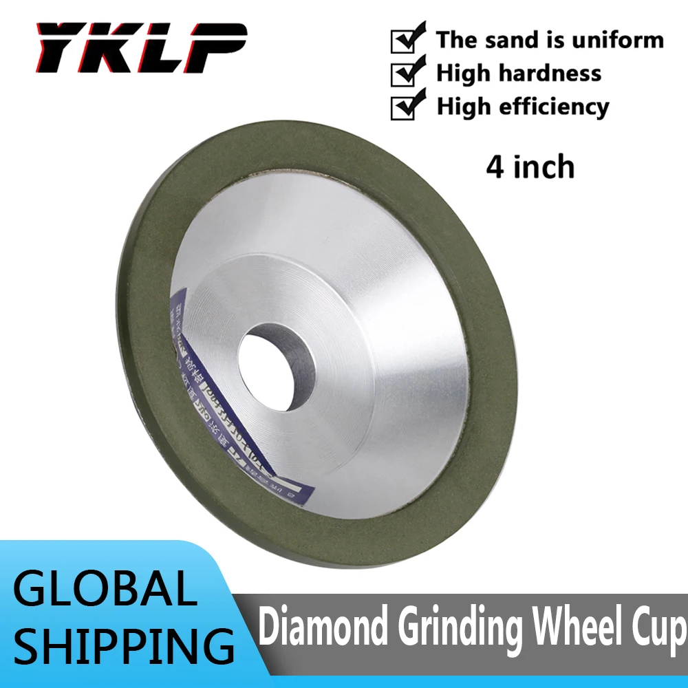 

Алмазный шлифовальный круг 75 мм/100 мм/125 мм/150 мм, чашка для углового шлифовального станка из Карбида Металла, внутреннее отверстие 20 мм-32 мм