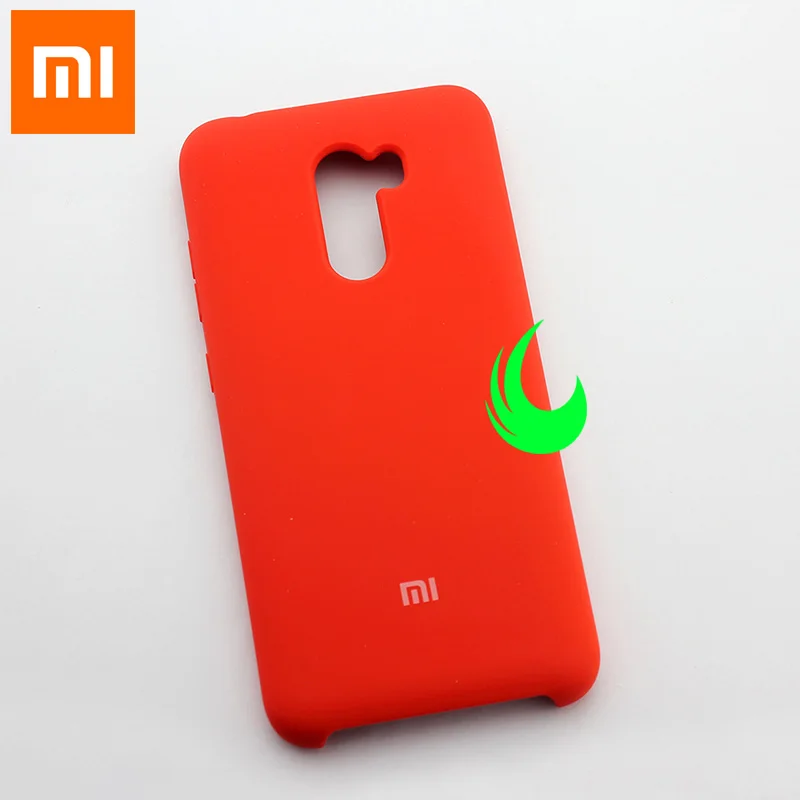 Мягкий силиконовый защитный чехол для Xiaomi Pocophone F1 для Xiaomi Pocophone Poco F1 - Цвет: F1  Red