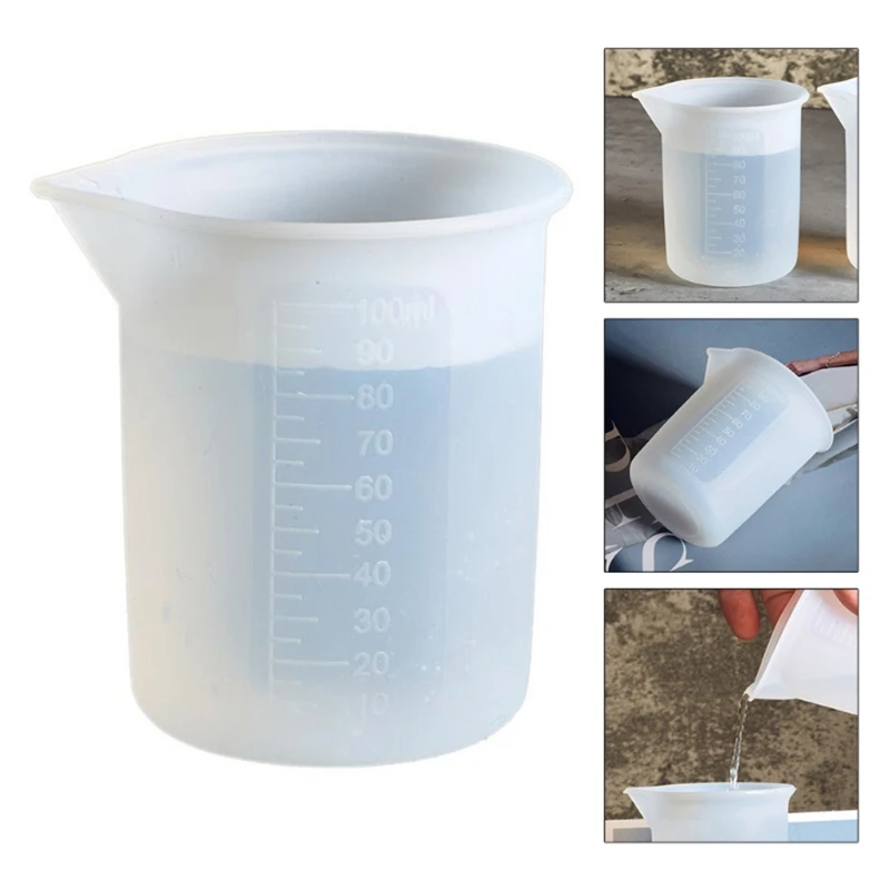 

11Pcs/Set Silicone Resin Measuring Mixing Cup Stirrers DIY Crafts Jewelry Epoxy Resin Glue Tools