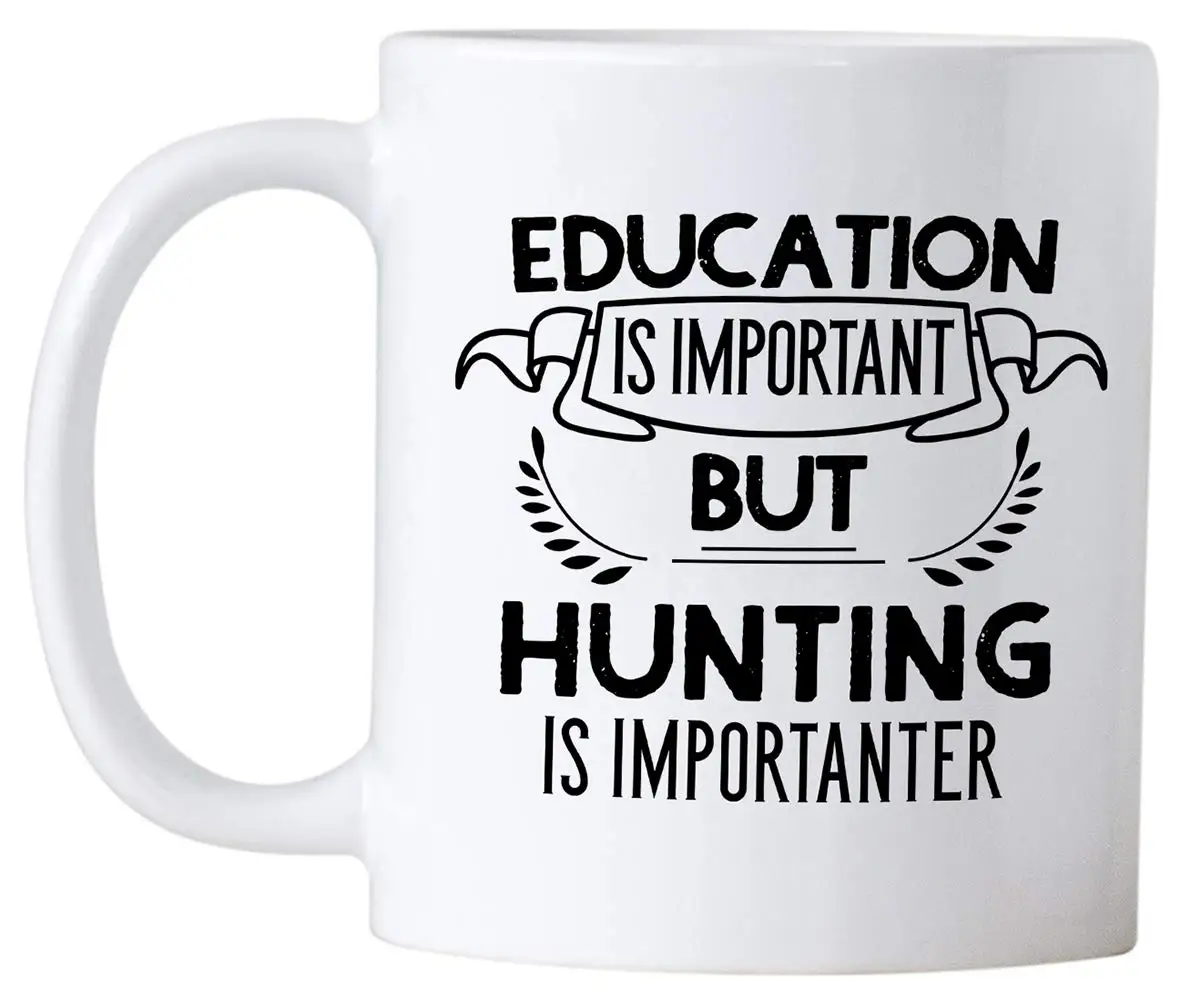 Подарок для охотника. Образование важно но Охота-это важный графин 11 унций