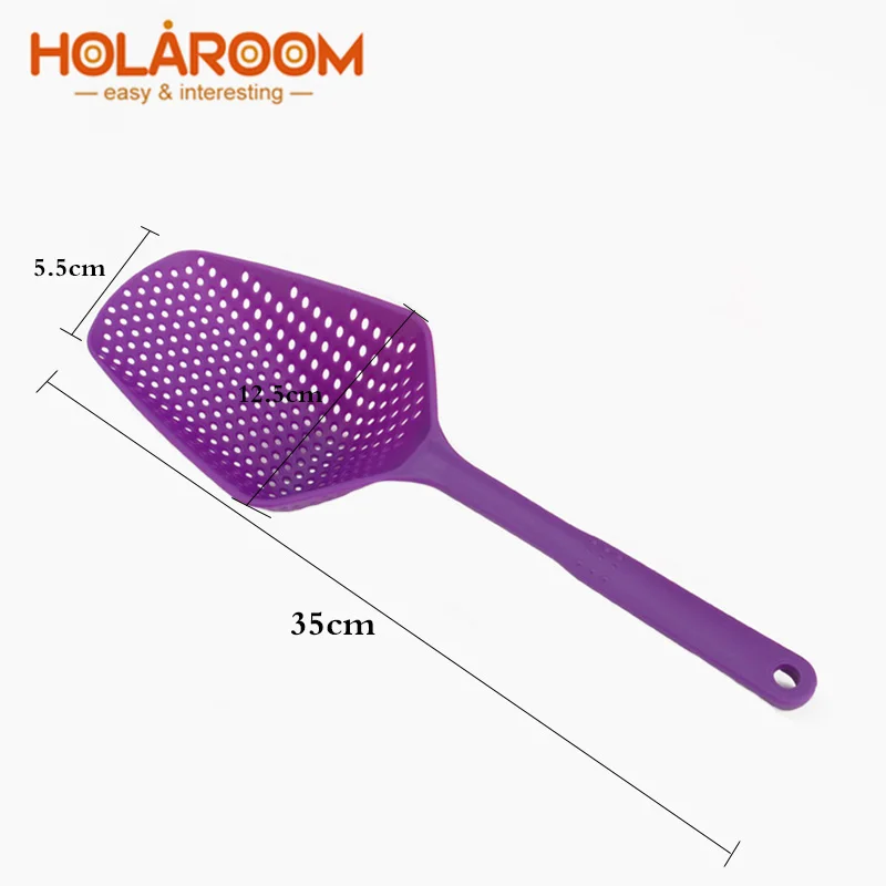 Holaroom 1 шт. Совок Дуршлаг слив приборы для приготовления пищи овощи водозабора