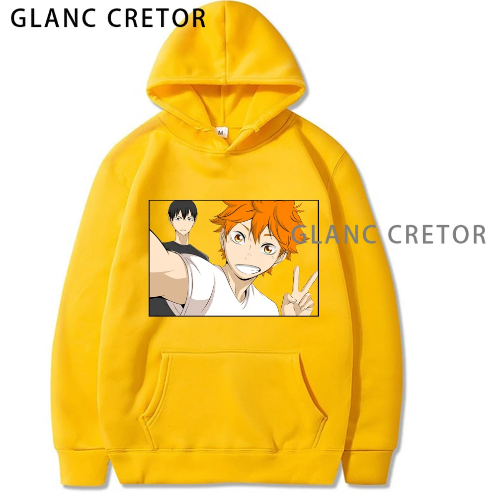 

Haikyuu Hoodie Men Graphic Anime Streetwear Cartoon Sweatshirt Japan Anime Hip Hop Sweatshirt Hip Hop Mens Hoodies