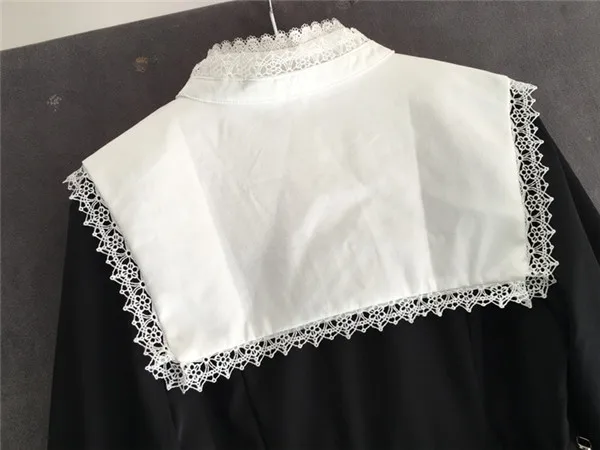 Готическое платье для женщин Лолита Черный Крест Emboridery темно-синий воротник японский каваи девочек карнавальные вечерние туфли принцесса стиль