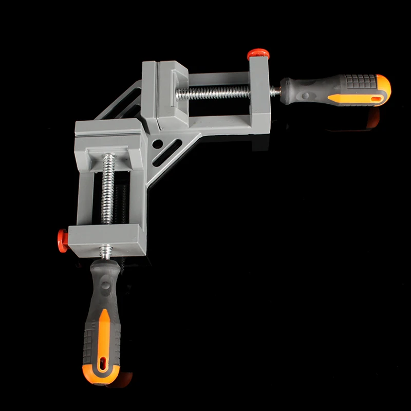 Прямоугольный зажим для зажима пластиковый одиночный 90 градусов двойная ручка