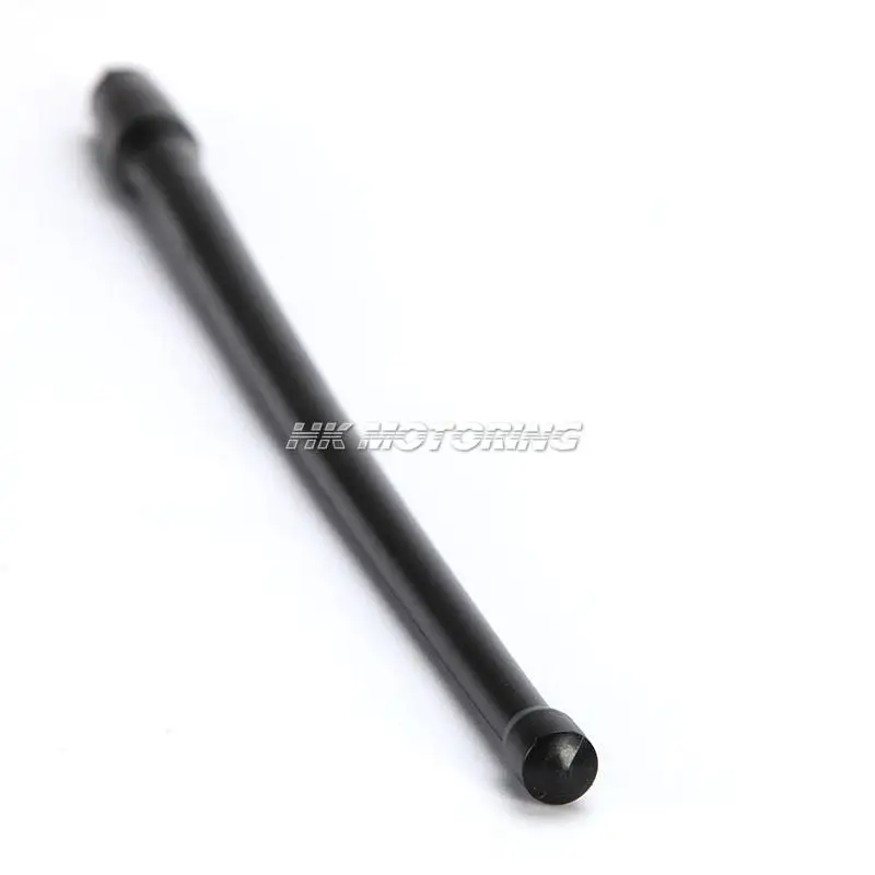 Автомобильная резиновая антенна 13 5 &quot34 см черная металлическая + гибкая