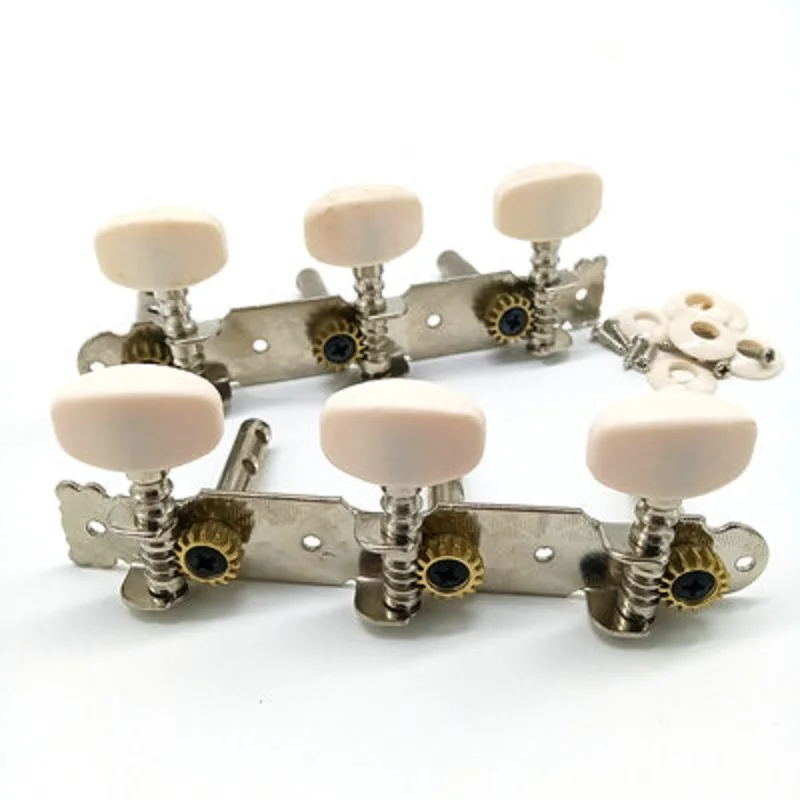 

2 Pieces Chrome Acoustic Guitar String Tuning Pins, Tuner Machine Heads