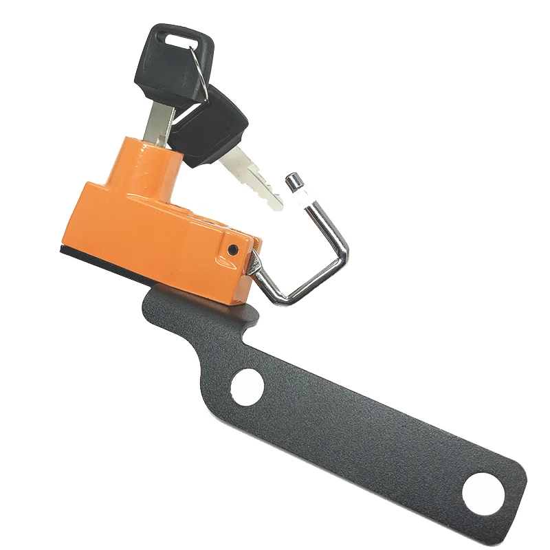 Комплект замков для мотоциклетного шлема 6 цветов противокражная защита