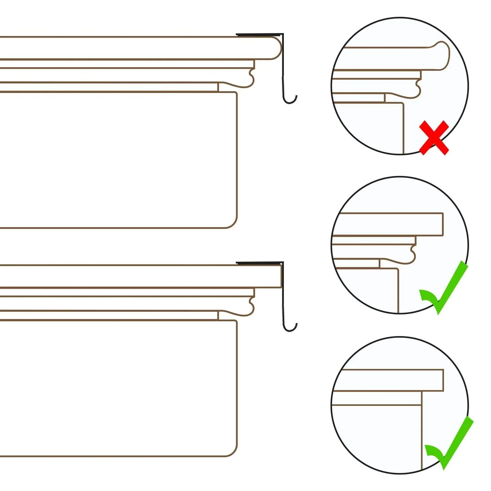 2021 New Fireplace Mantel Hanger Metal Hanging Clips Hooks Sock Iron Clothes | Дом и сад