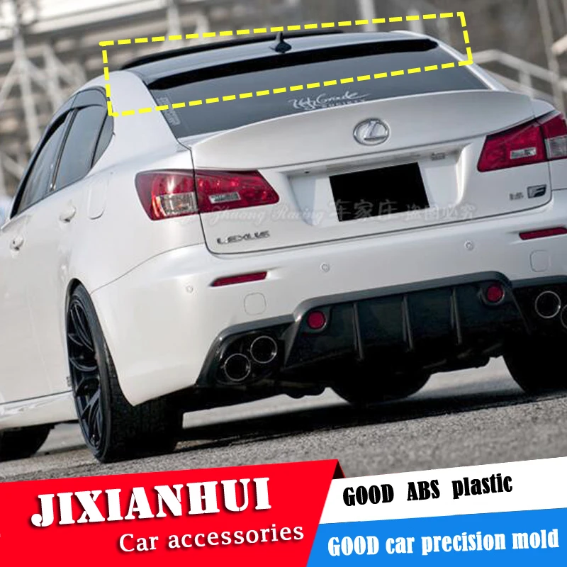 Спойлер на крышу для Lexus IS250 2006 2012 IS300 IS350 спойлер из АБС пластика цветной задний