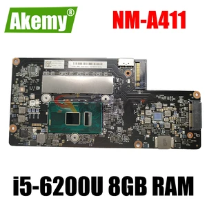 for lenovo yoga 900 13isk laptop motherboard nm a411 motherboard fru 5b20k48468 with cpu i5 6200u 8gb ram 100 fully tested free global shipping