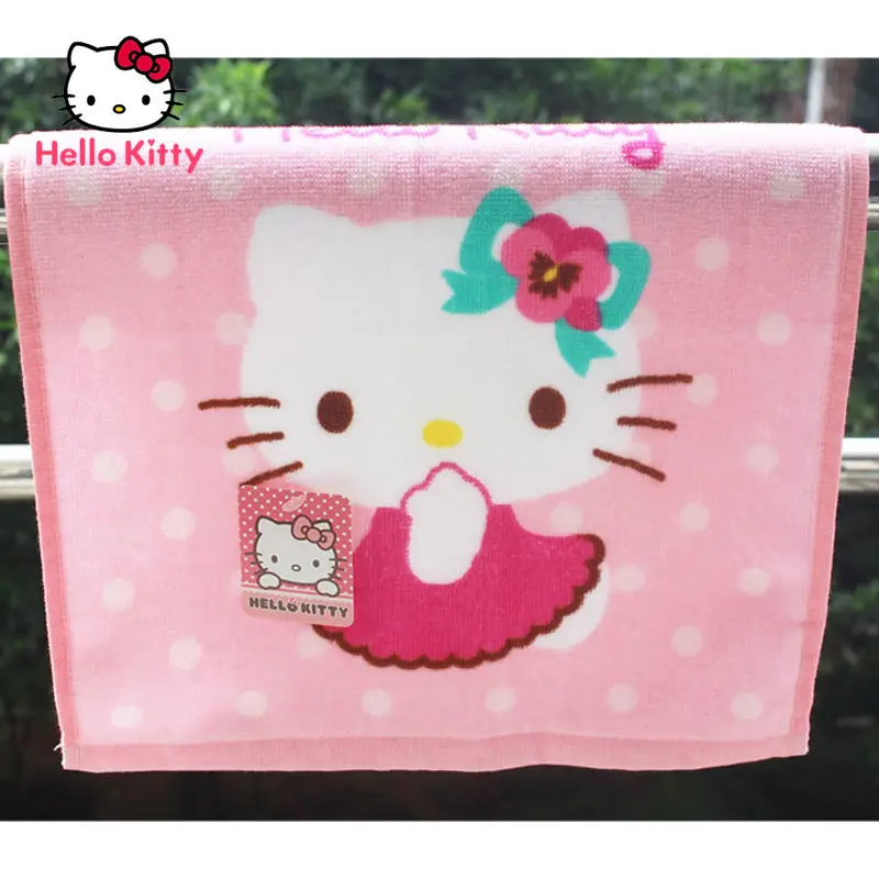 

Hello Kitty Cartoon Cute Absorbent Children's Cotton Soft Student Face Towel