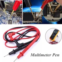 2pcs useful office portable universal digital multimeter needle tip probe lead pen for test wire cable electrical instruments