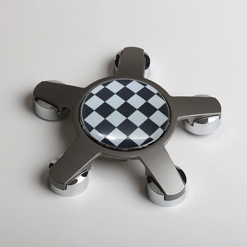 Центральная крышка колеса 135 мм 4 шт. серый черный серебристая Автомобильная