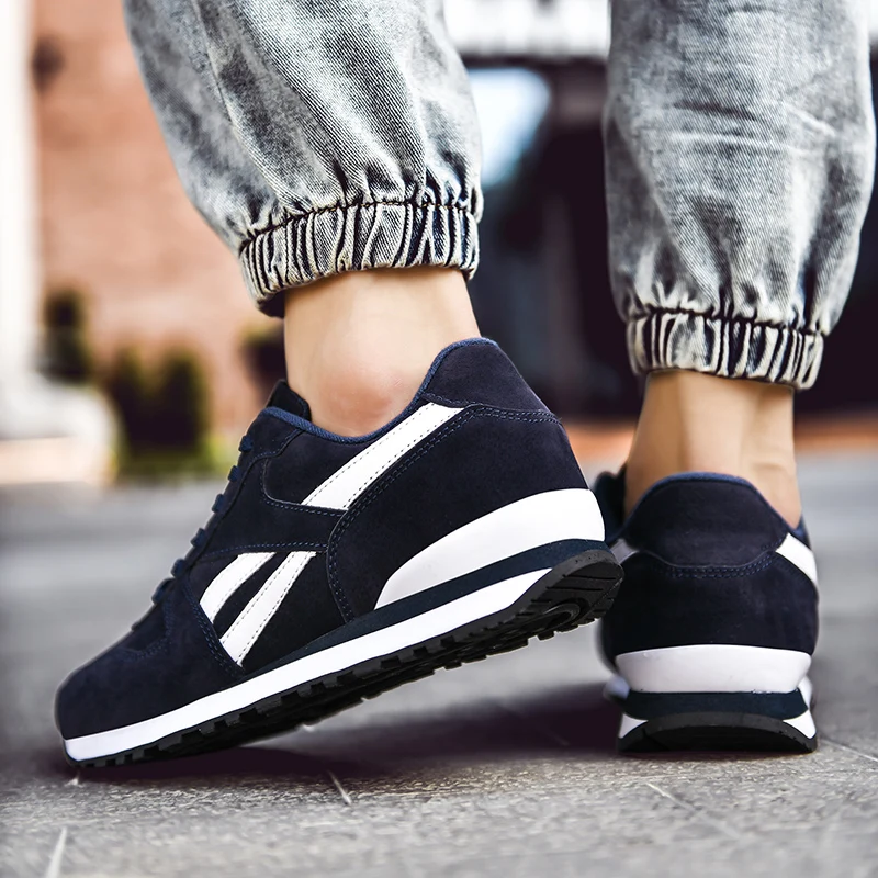 

Ultralight Sneakers Men Trail Breathable Running Shoes for Men Suede Leather Sport Shoes Women Jogging Walking Shoes Trainers