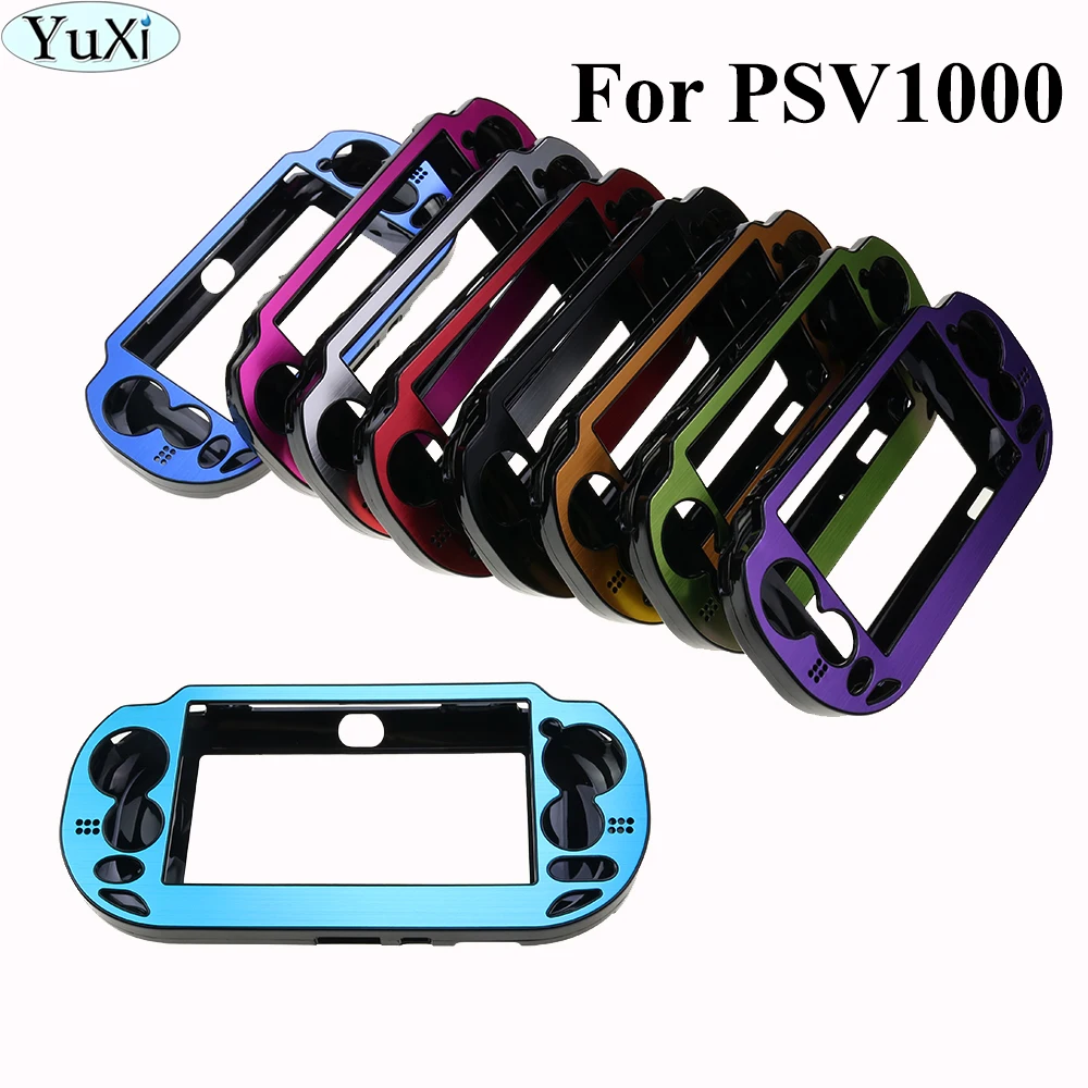YuXi пластиковый алюминиевый + Кристальный Жесткий Чехол защитный чехол для PSV PS Vita