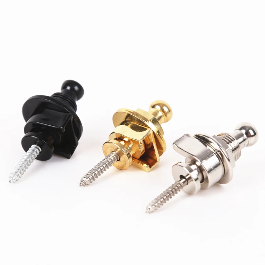 gitarre strap lock strap lock straplock taste für alle akustische elektrische bass gitarre zubehör gurt 3 farben guitarra free global shippi