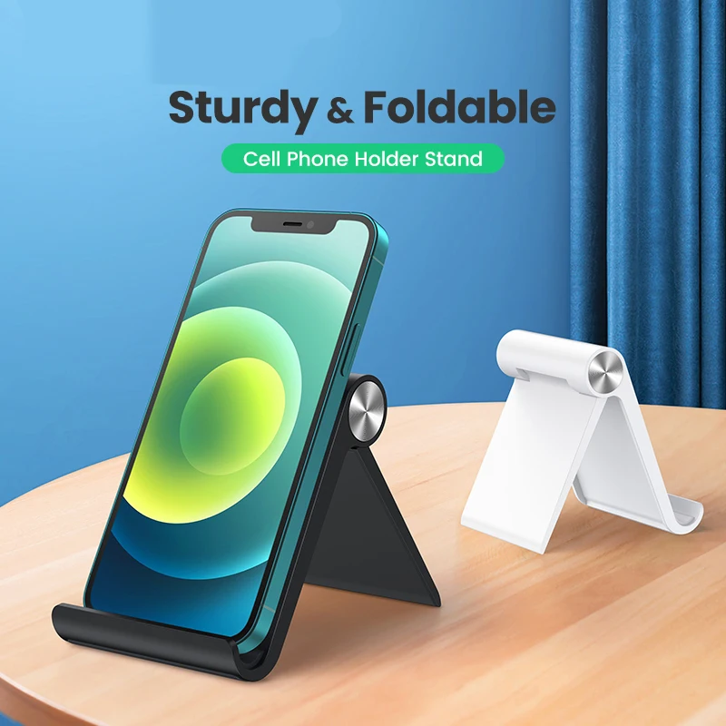 

Universal Stylish Simple Foldable Desk Phone Holder Mount Stand For Samsung S20 Xiaomi IPhone Mobile Phone Tablet Desktop Holder