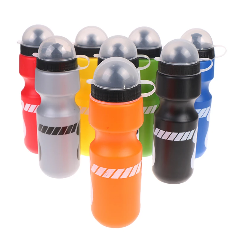 

750ml outdoor hiking bike bicycle cycling drink jug water bottle w/ dust cover