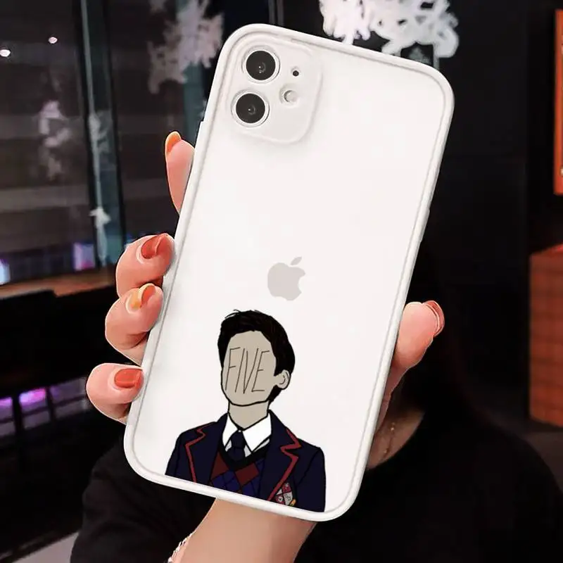 

Umbrella Academy Phone Case Matte For iPhone 12 Mini 11 Pro XR XS Max 7 8 Plus X Hard PC Back Cover