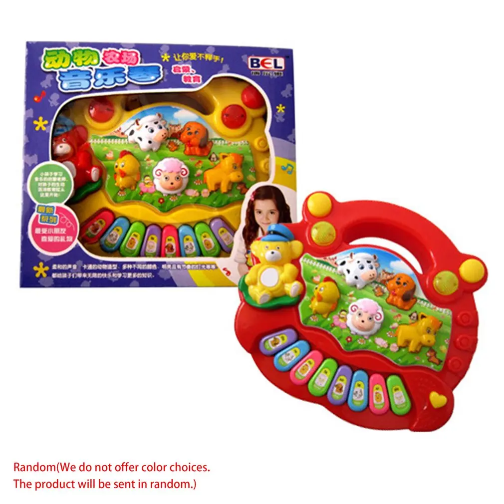 Популярные Музыкальные инструменты игрушки с клавиатурой портативные детские