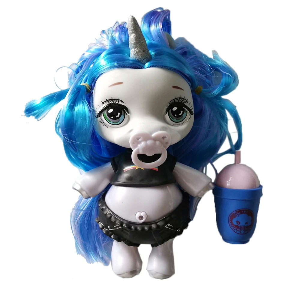 4 стиля пупси слизь большой 27*17 см единорог шар куклы Пупс девушки игрушки хобби