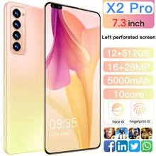 Global Version X2Pro Smartphone 7.3 Inch Screen 2GB RAM 16GB ROM  Android 10 Unlocked Mobile Phone Celular Cellphone Celulares (4)