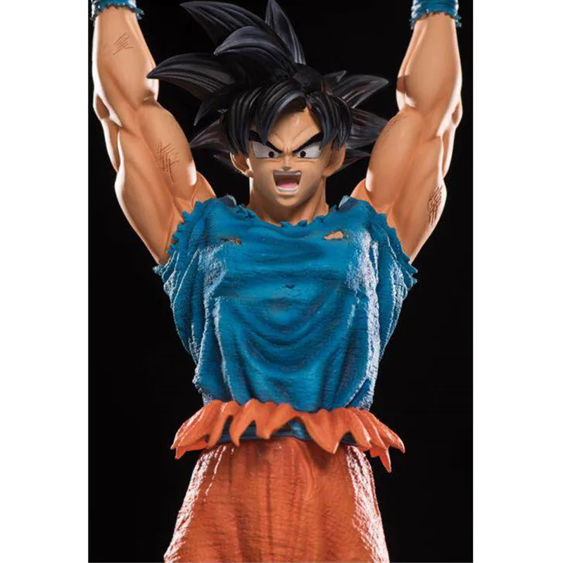 1/6 аниме Жемчуг дракона бюст Супер Saiyan Сон Гоку Genkidama GK статуя ПВХ фигурка Коллекция Модель игрушки M2642