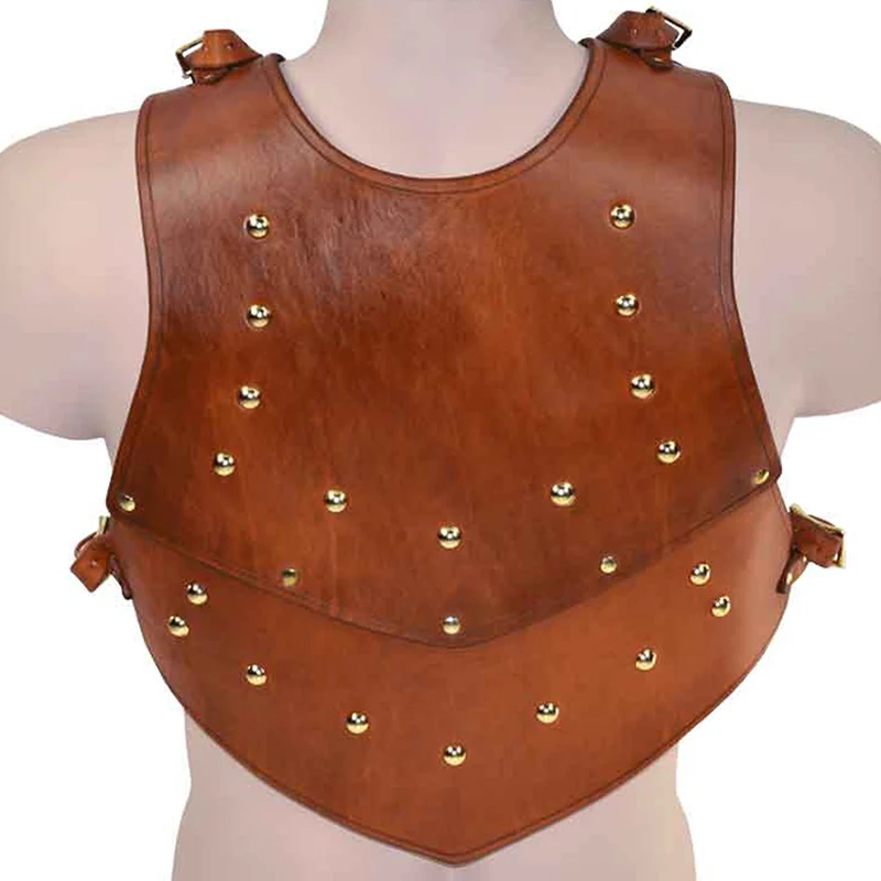 Средневековая спартанская гладиаторская кожаная нагрудная броня для тела