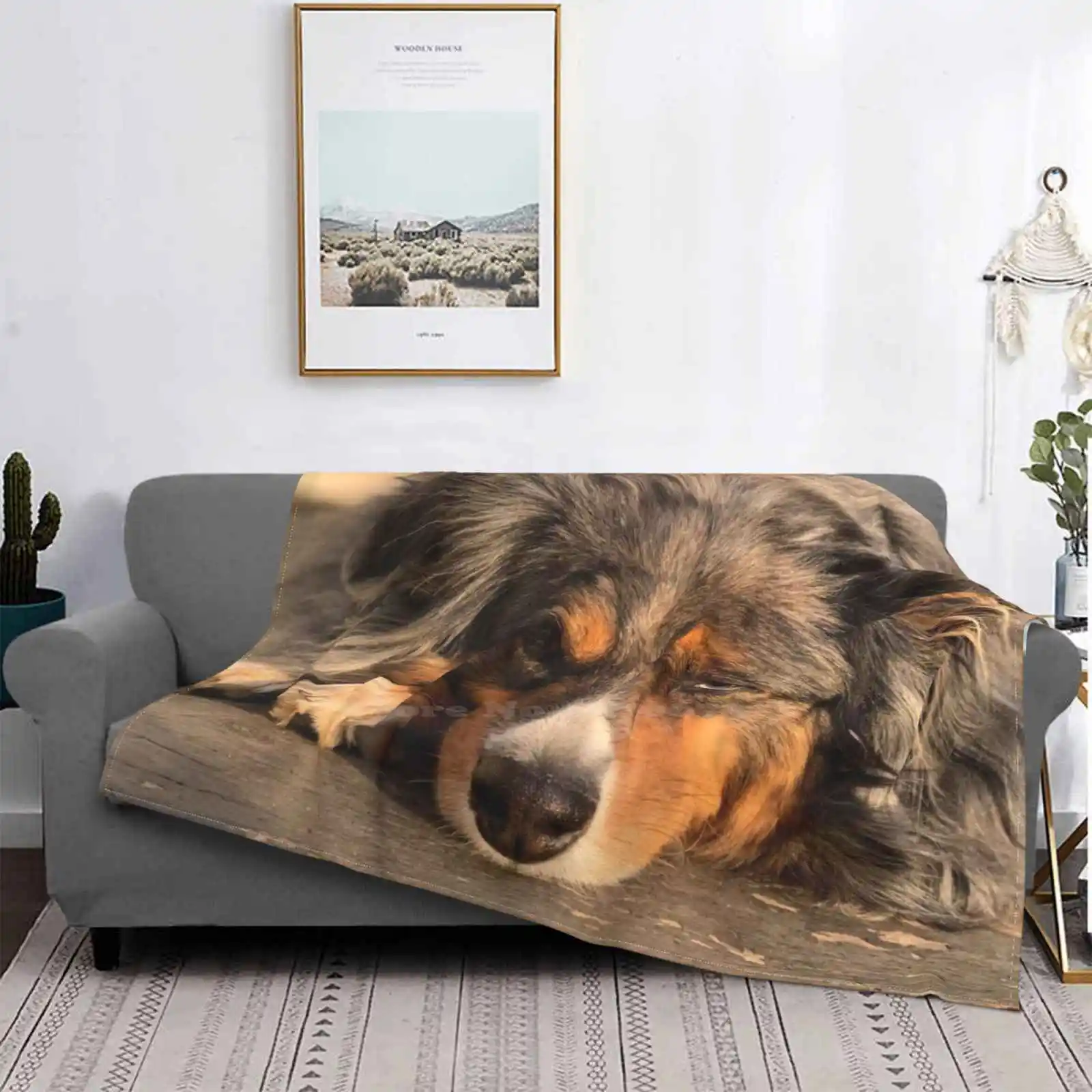 

Мягкое теплое одеяло Mini Aussie для собак Mini Aussie