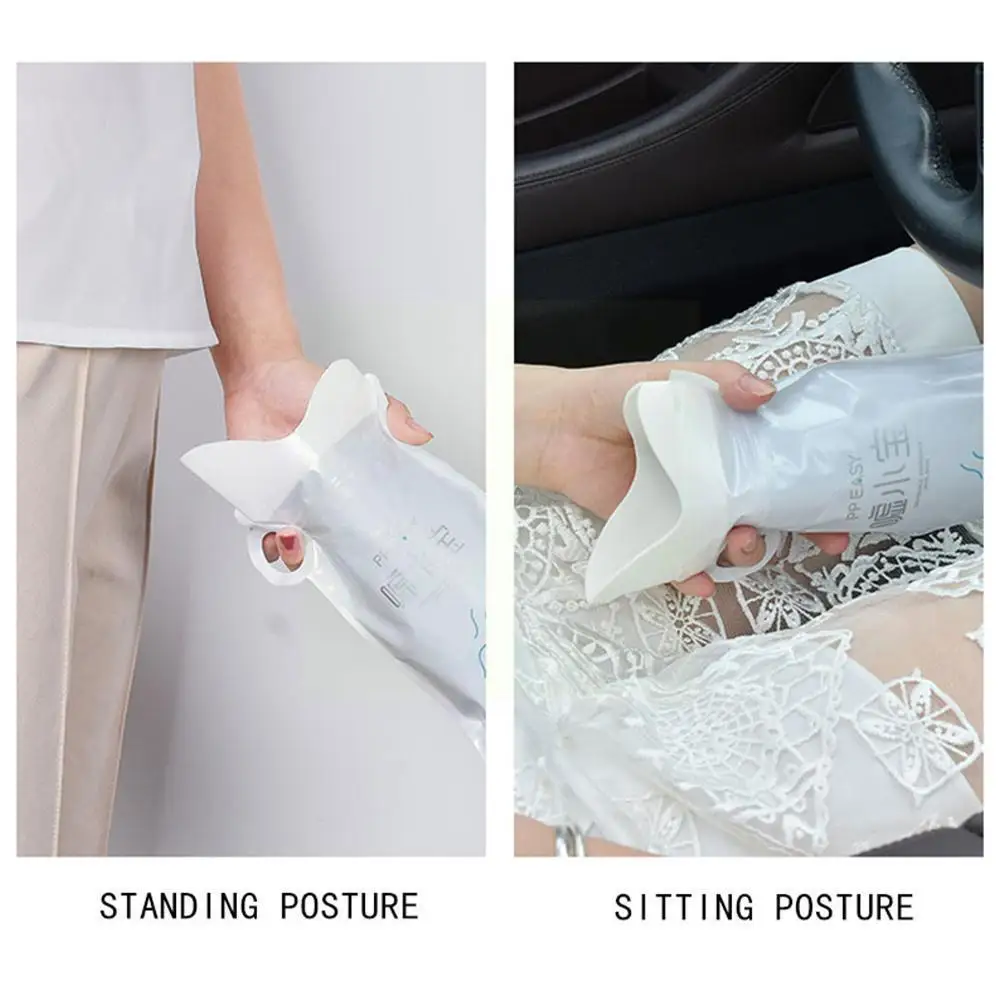 

4 шт./компл., 700 мл, аварийный портативный автомобильный мешок для мочи, мешок для мочи, туалет, мобильный портативный уличный аварийный мини-п...