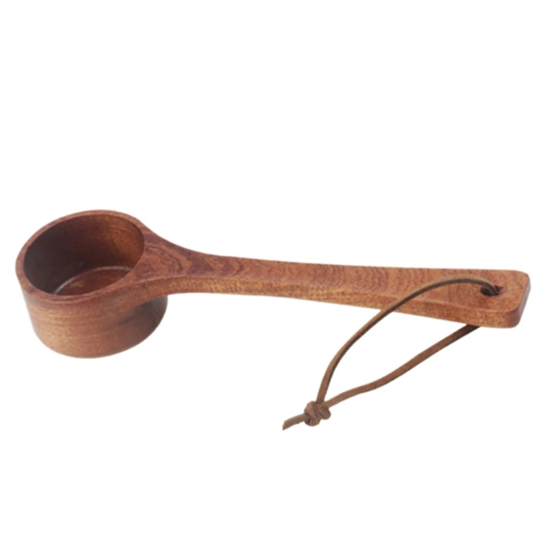 

Coffee Scoop for Ground Coffee Beans Wooden Handle Measuring Spoon Tea Tablespoon 10g Capacity Kitchen Accessories