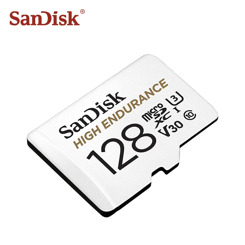 SanDisk карта вождения 32 Гб 64 Гб 128 ГБ 256 ГБ высокая выносливость Micro SD карта C10 V30 карта памяти TF карты видео мониторинг