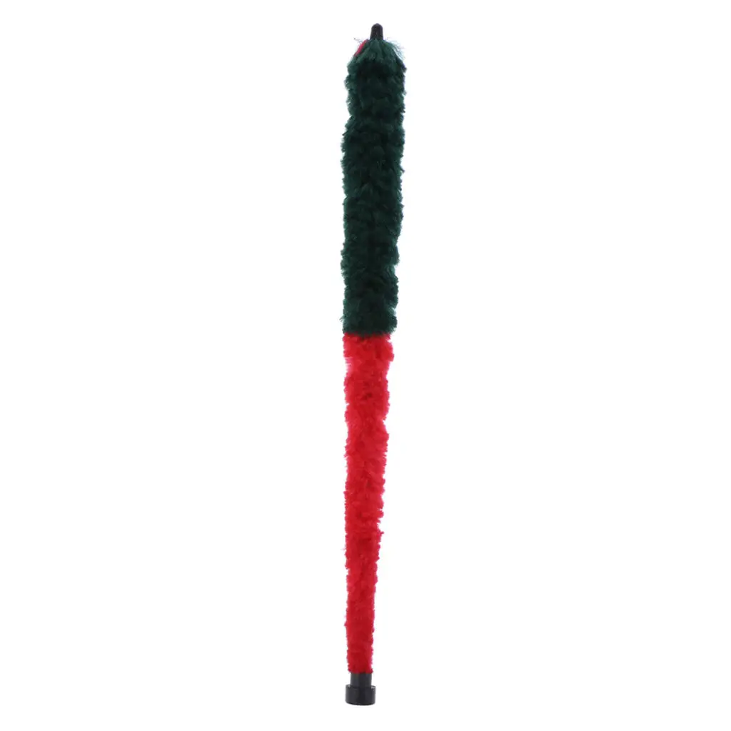 

Saxophone Cleaning Brush Soprano Saxophone Accessory Protection Sax Red & Green