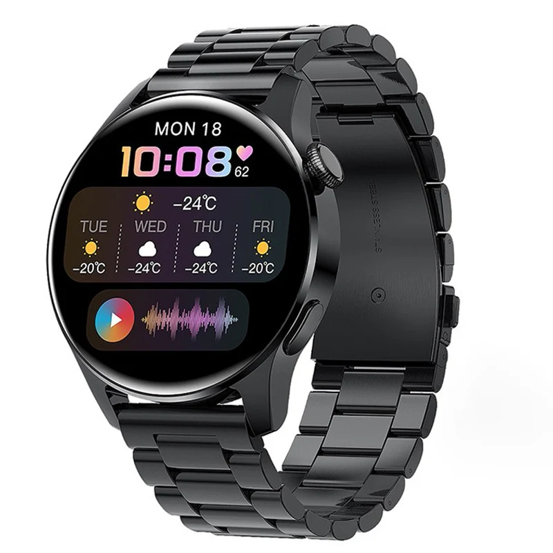 

Смарт-часы мужские водонепроницаемые с поддержкой Bluetooth и функцией блокировки