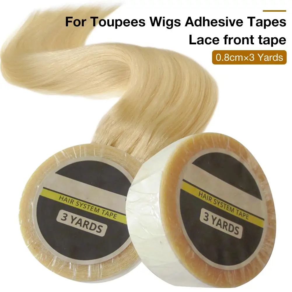 Lace Front Tape Double Sided Roll High Quality For Toupees Wigs Adhesive Tapes Easy To Clean Beauty Tool |