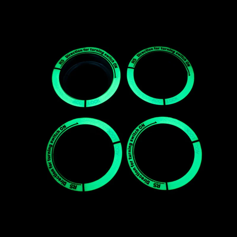 1pc Suitable For Ford Luminous MK2 MK3 MK4 KUGA Ignition Key Ring Second Generation Keyhole Modification Decoration | Автомобили и