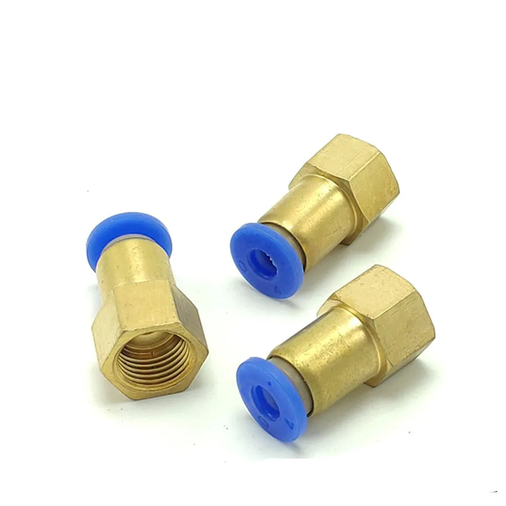 Внутренний пневматический быстрый соединитель с медной внутренней резьбой