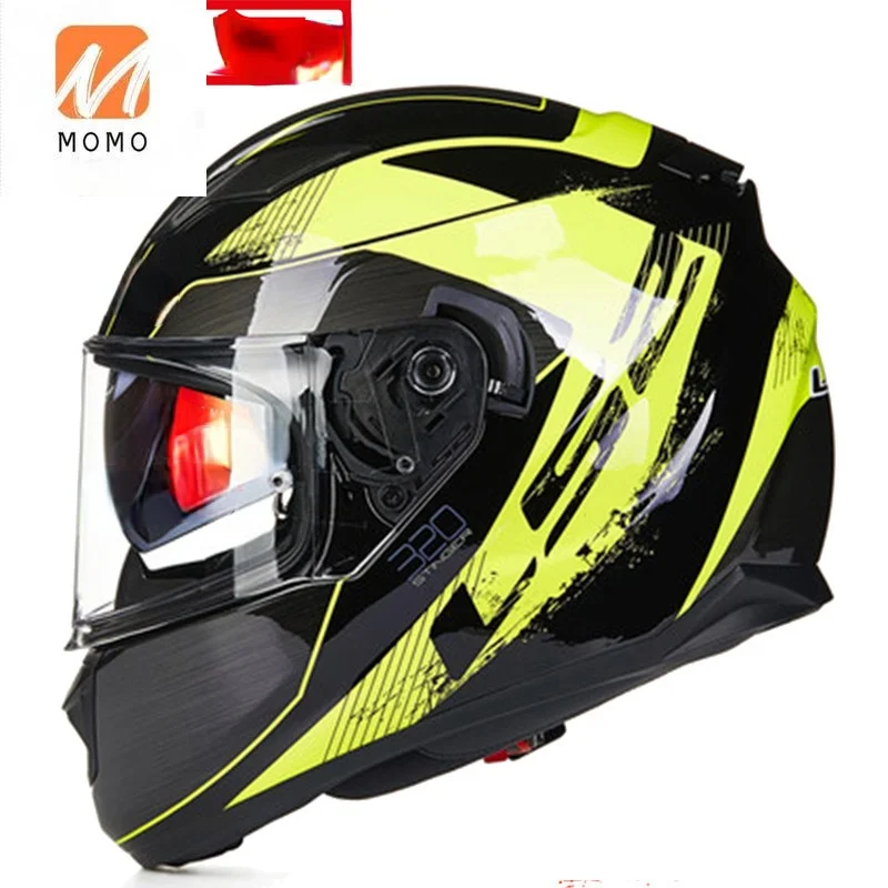

Stream Full Face Motorcycle Helmet With Double Lens ls2 Moto capacete de motocicleta Capacete ls2 DOT Approved