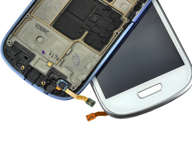 Оригинальный экран для Samsung S3 mini i8190 ЖК-дисплей с рамкой AMOLED SAMSUNG GALAXY Mini i8190N i8195
