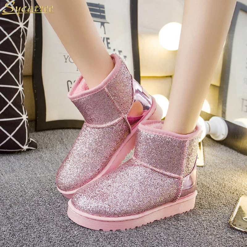 2019 г. Зимние женские зимние ботинки модные ботильоны Классическая бархатная