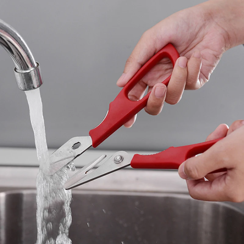 Новая нержавеющая сталь Омаров рыбы съемные креветки краба ножницы для