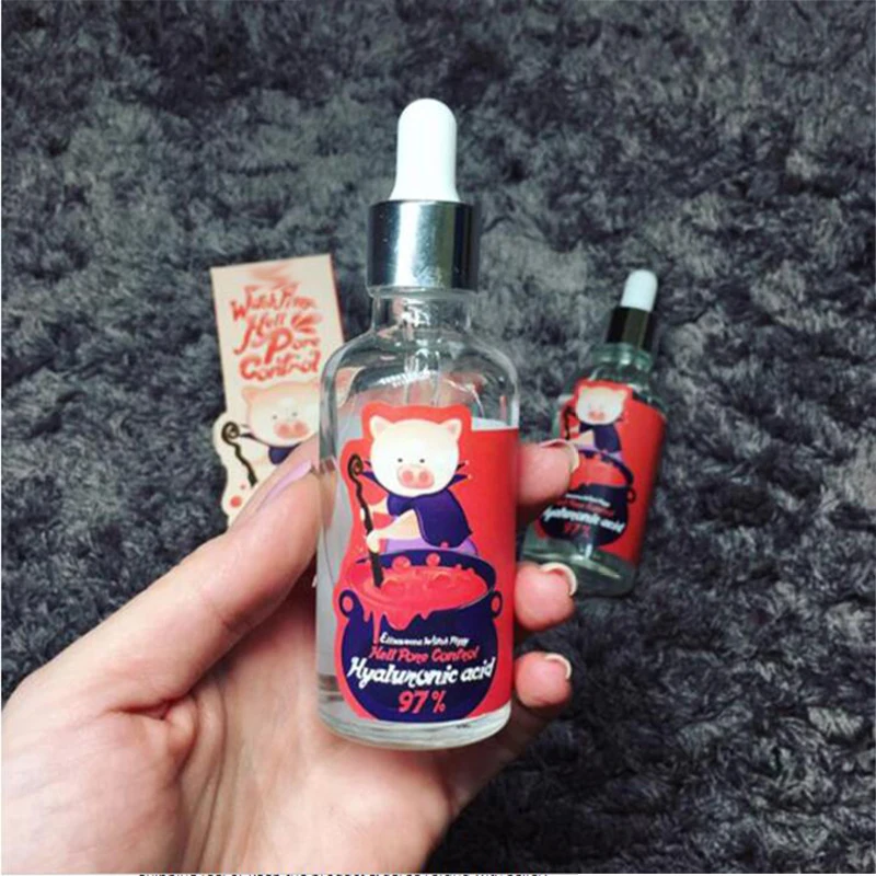 Eflzavecca Witch Piggy Hell Pore Control Hyaluronic Acid 97% Moisturizing Face Cream Skin Care Whitening Ageless Anti Winkles