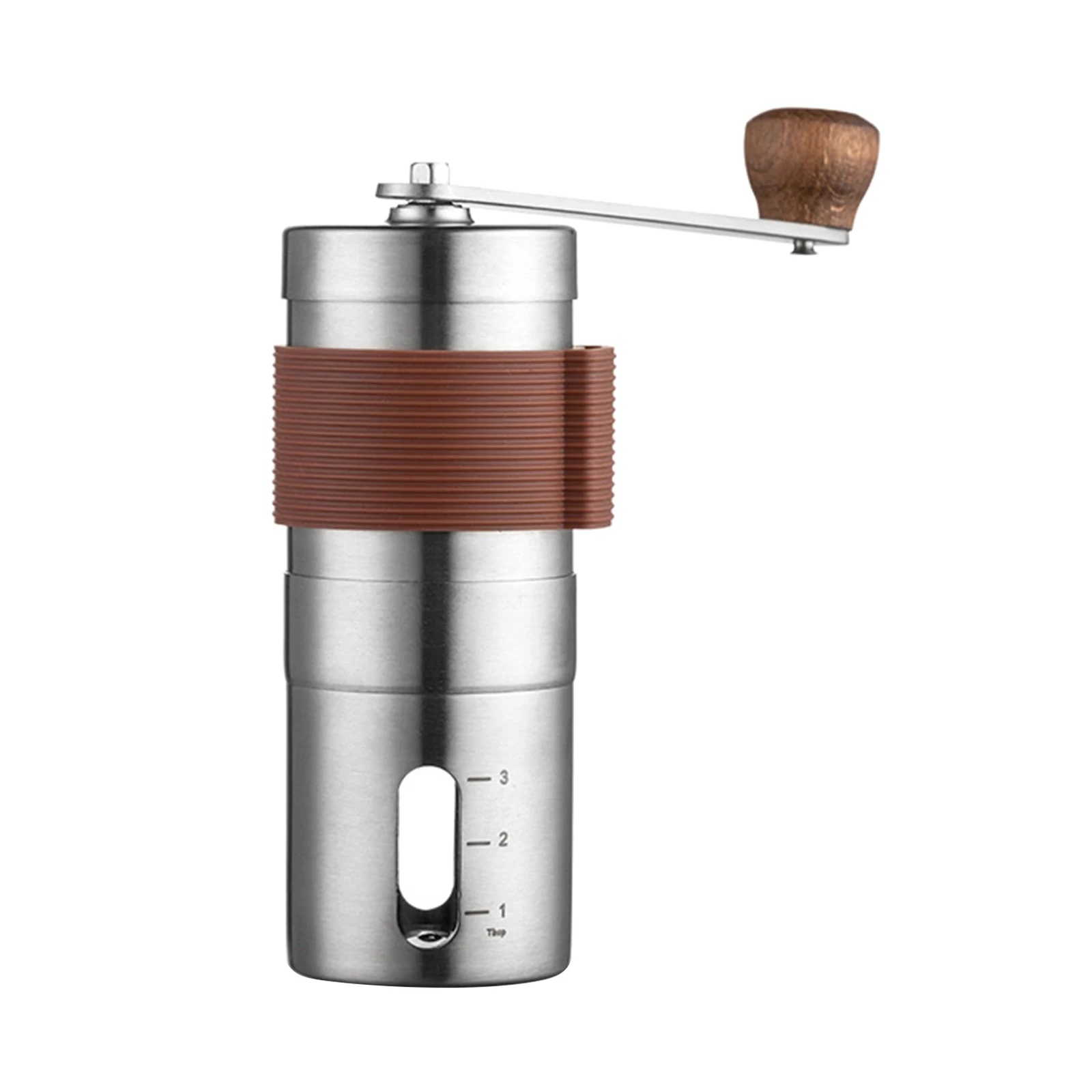 

30g Capacity Manual Coffee Grinder Hand Grinder Coffee Mill with Adjustable Setting for Home Office