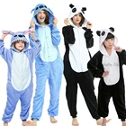 Пижама-кигуруми детская, зимняя, теплая, фланелевая