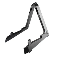 flanger acoustic guitar stand foldable instrument stand universal for acoustic classical electrical and bass guitar black