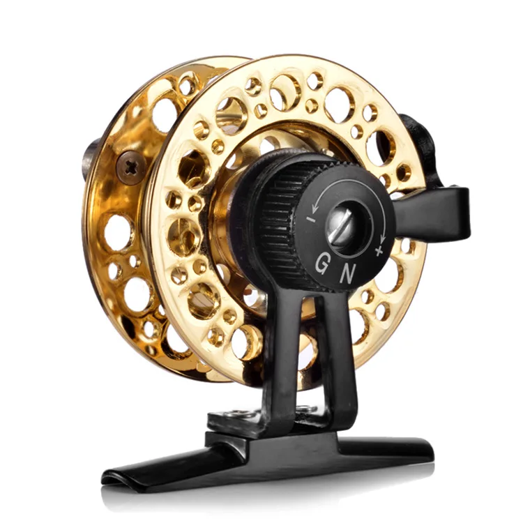 Катушки LINNWL из алюминиевого сплава для ловли нахлыстом 1:1 обработанные