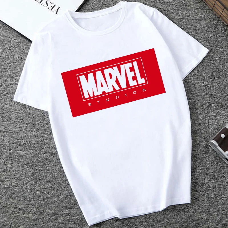 Showtly 2019 Новый стиль студий MARVEL Футболка короткий рукав модная футболка рубашка