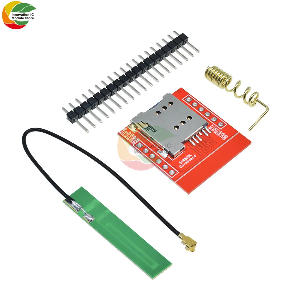 Ziqqucu SIM800L GPRS GSM модуль ядро четырехдиапазонный TTL последовательный порт IPX